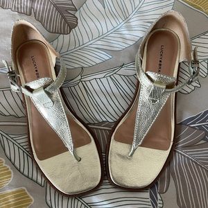 Lucky brand Annamae sandal. New with box! Size 8 womens.